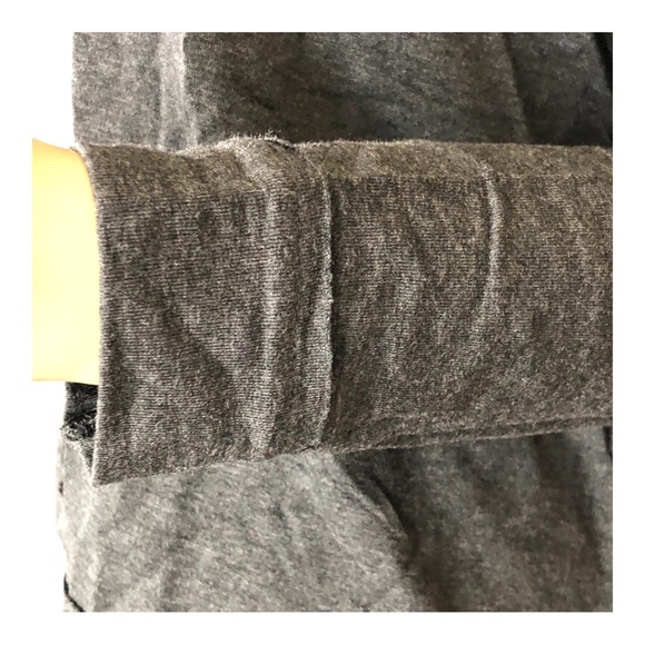 SkinnyGirl Pullover Hoodie in Heather Gray with Gold Tone touches ~ NWT! - Picture 4 of 5